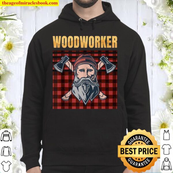 Woodworker Lumber Lumberjack Retro Vintage Hoodie