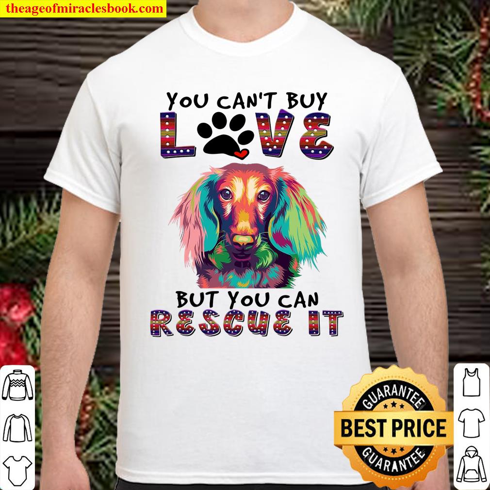 You Can’t Buy Love But You Can Rescue It Shirt, hoodie, tank top, sweater