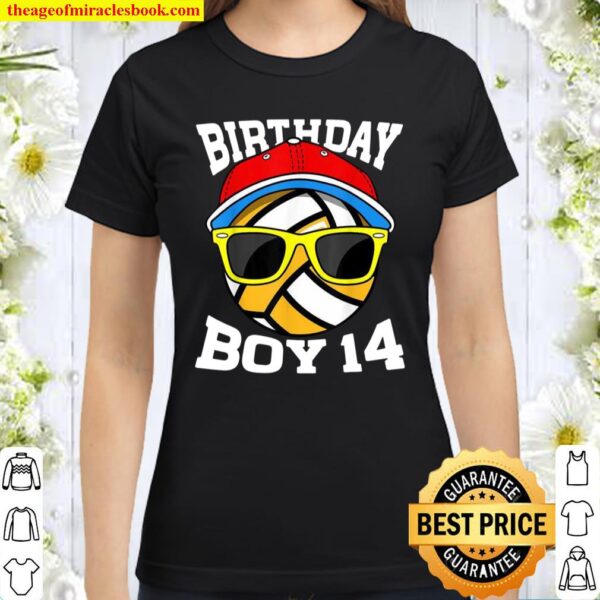 14th Birthday Boys 14 Years Old Volleyball Classic Women T-Shirt