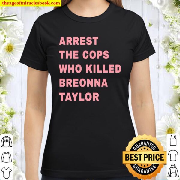 2021 lewis hamilton arrest the cops who killed breonna taylor Classic Women T-Shirt