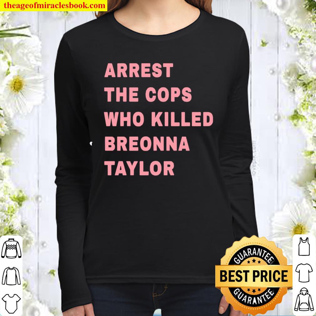 2021 lewis hamilton arrest the cops who killed breonna taylor Women Long Sleeved