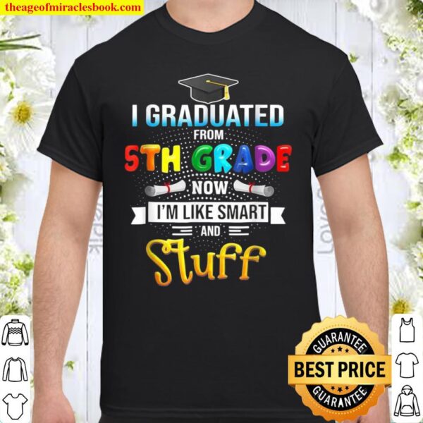 5Th Grade Class Of 2021 Toddler Graduation Shirt