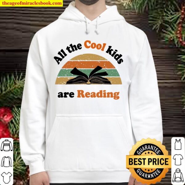 All the cool kids are reading vintage Hoodie