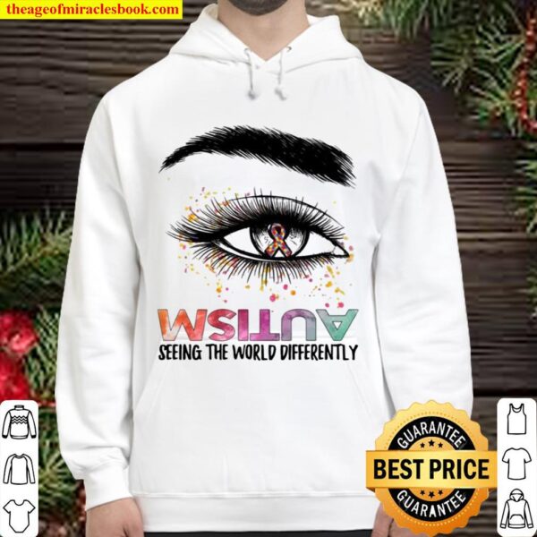 Autism Eye Seeing The Different World Hoodie