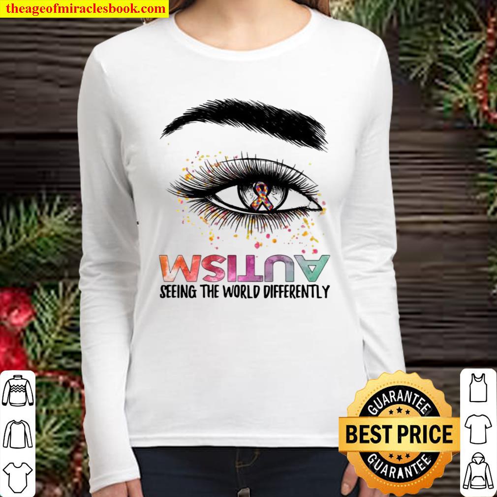 Autism Eye Seeing The Different World Women Long Sleeved