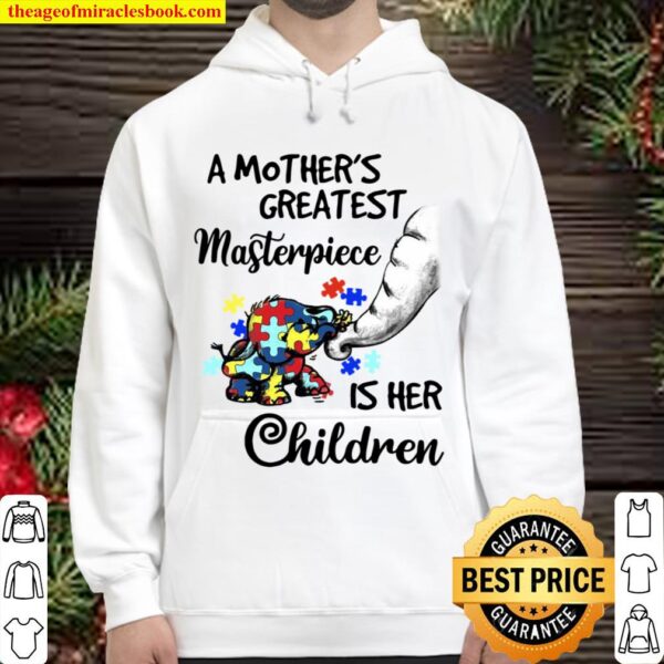 Baby elephant a mother’s greatest masterpiece is her children Hoodie