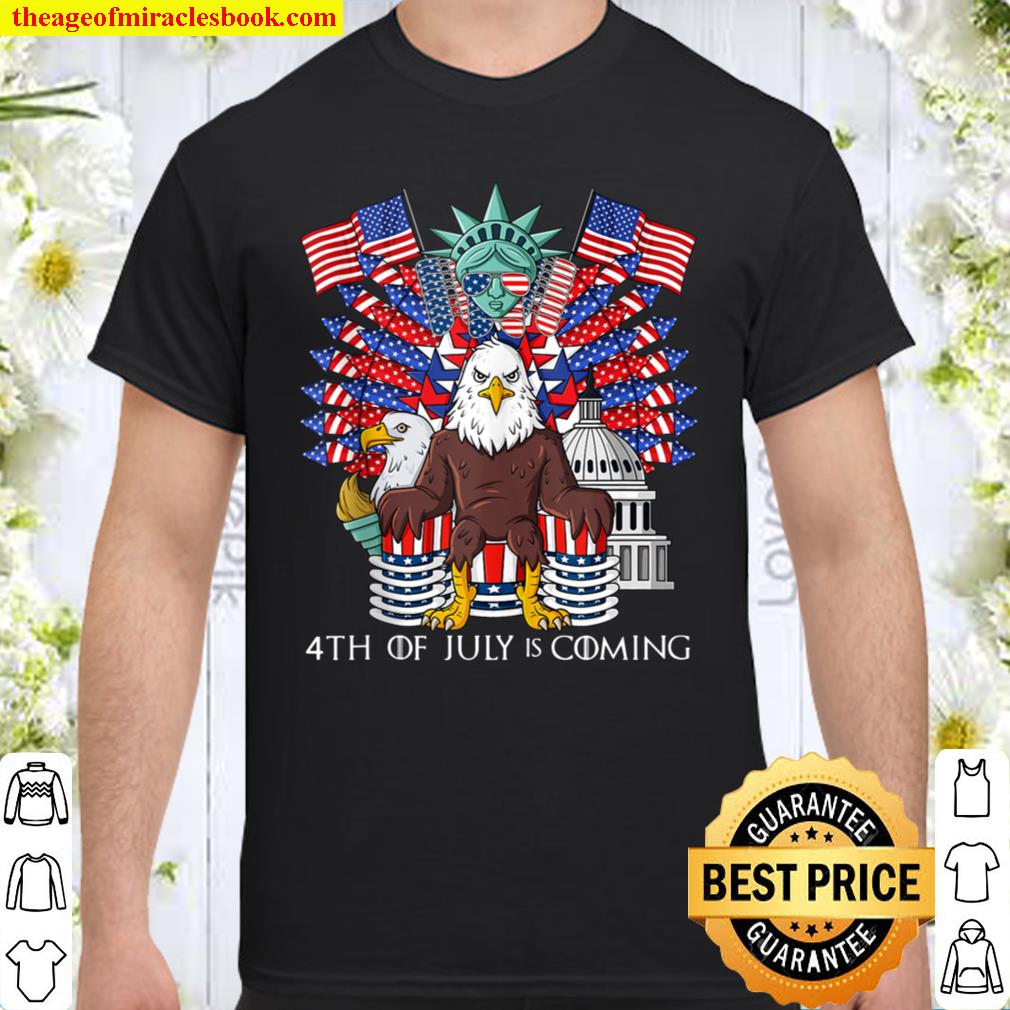 Bald Eagle Throne 4th Of July USA Patriotic 2021 Shirt, Hoodie, Long Sleeved, SweatShirt