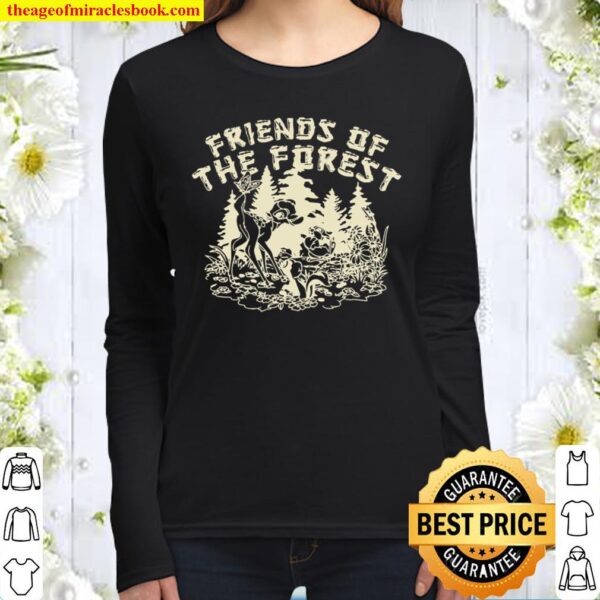 Bambi Friends Of The Forest Pullover Women Long Sleeved