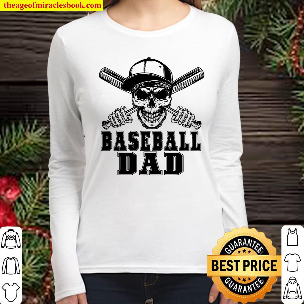 Baseball Clothes For Dad Coach For Father’s Day Baseball Fan Women Long Sleeved