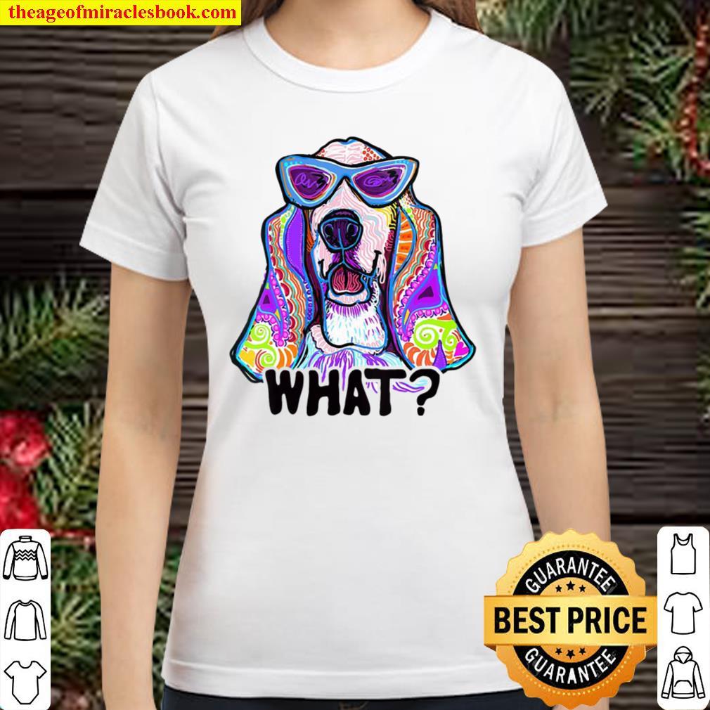 Basset Hound Design For Women With Basset Hounds, Gift, Dog Classic Women T-Shirt