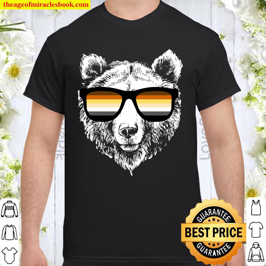 Bear Flag Gay Pride LGBTQ Sunglasses Subtle Pride Flag 2021 Shirt, Hoodie, Long Sleeved, SweatShirt