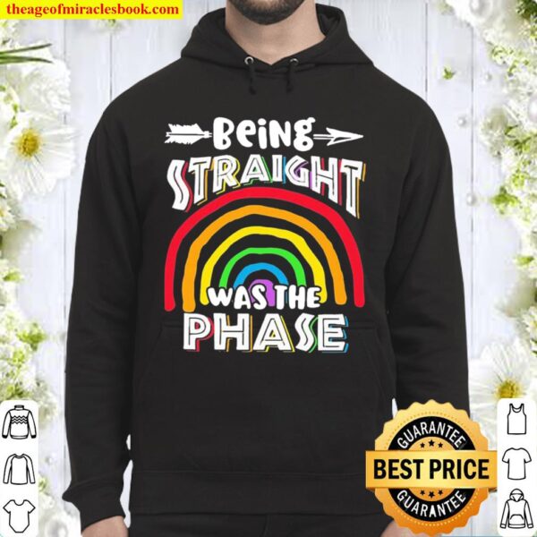 Being Straight was the Phase Rainbow Hoodie