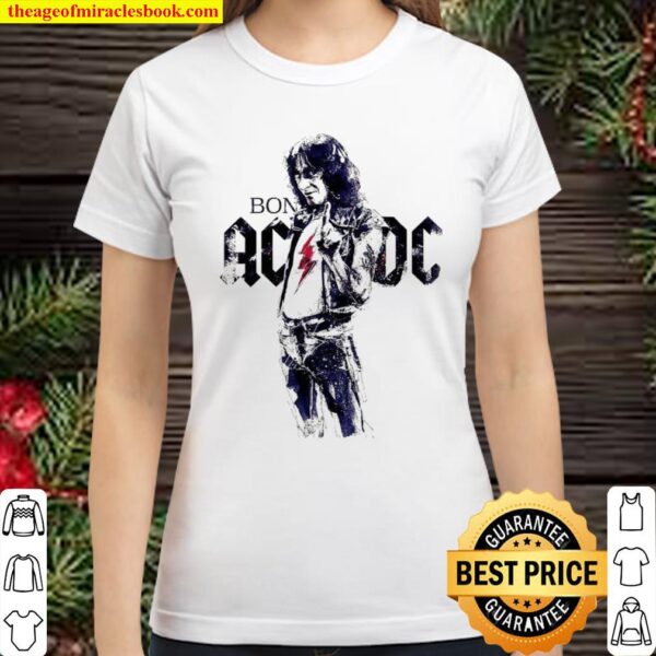 Bon Scott 1 AC DC Classic Women T-Shirt