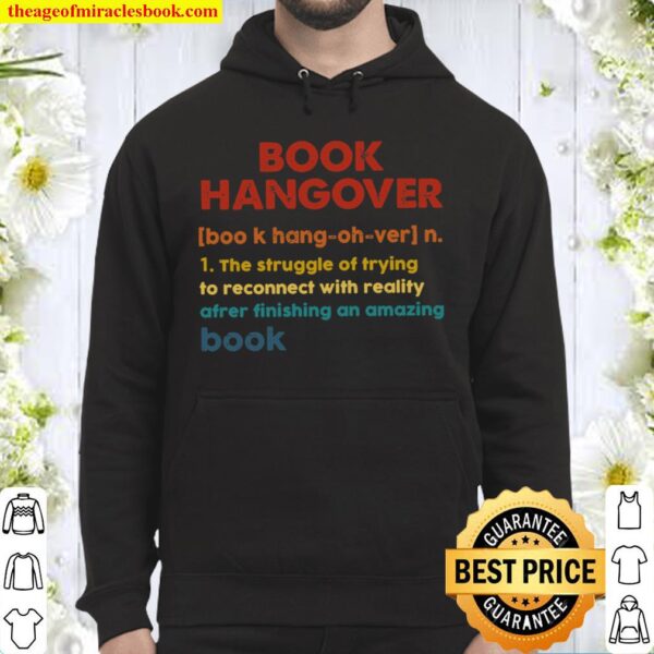 Book hangover 1 the struggle of trying to reconnect with reality after Hoodie