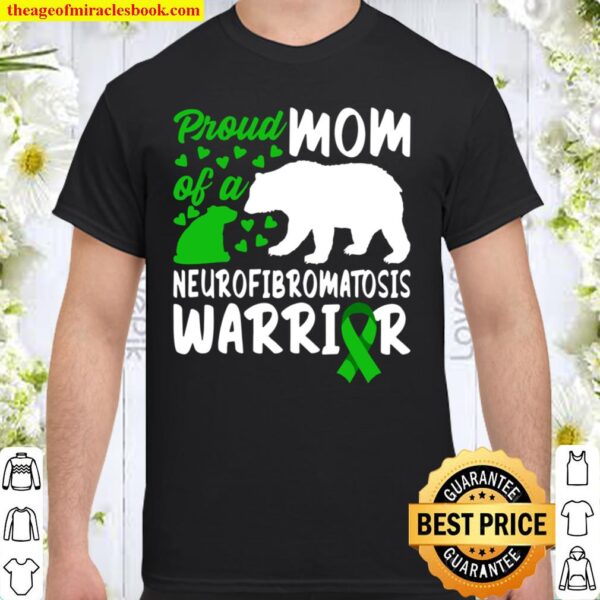 Brave I Mom I Neurofibromatosis I Ribbon _ Bear Shirt