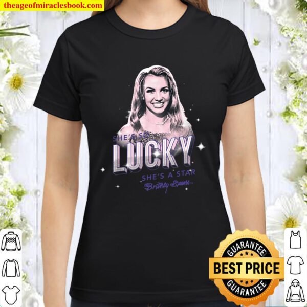 Britney Spears - Knock, Knock, Knock Classic Women T-Shirt