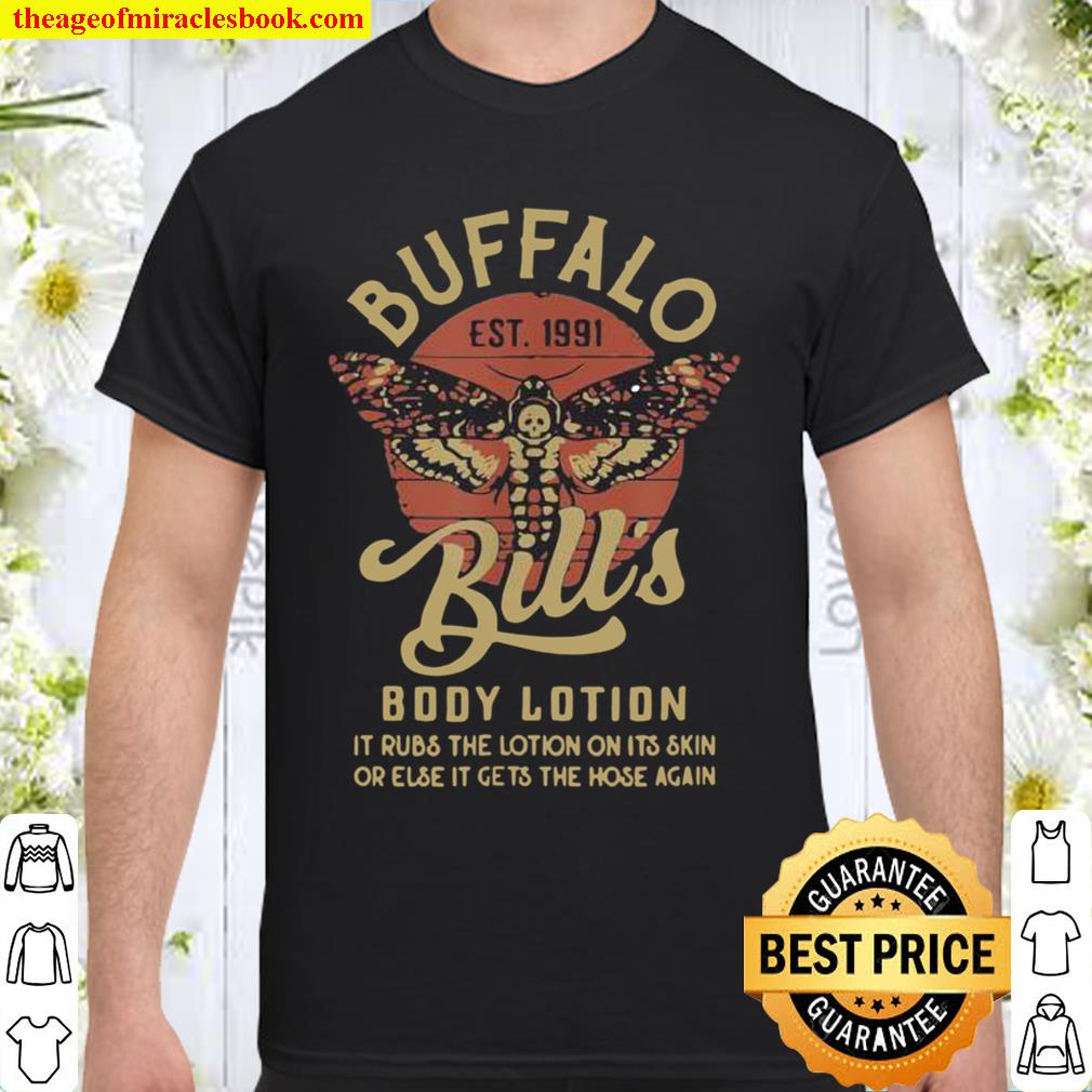 BuffaloBill Body Lotion Silence Lambs 355 Horror Shirt