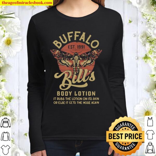 BuffaloBill Body Lotion Silence Lambs 355 Horror Women Long Sleeved