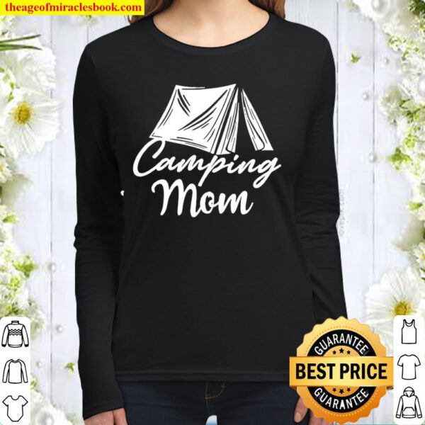 Camping Mom Women Long Sleeved