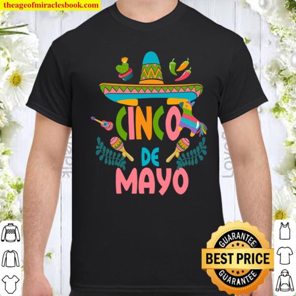 Cinco De Mayo Fiesta Design Camisa 5 De Mayo Viva Mexico Shirt