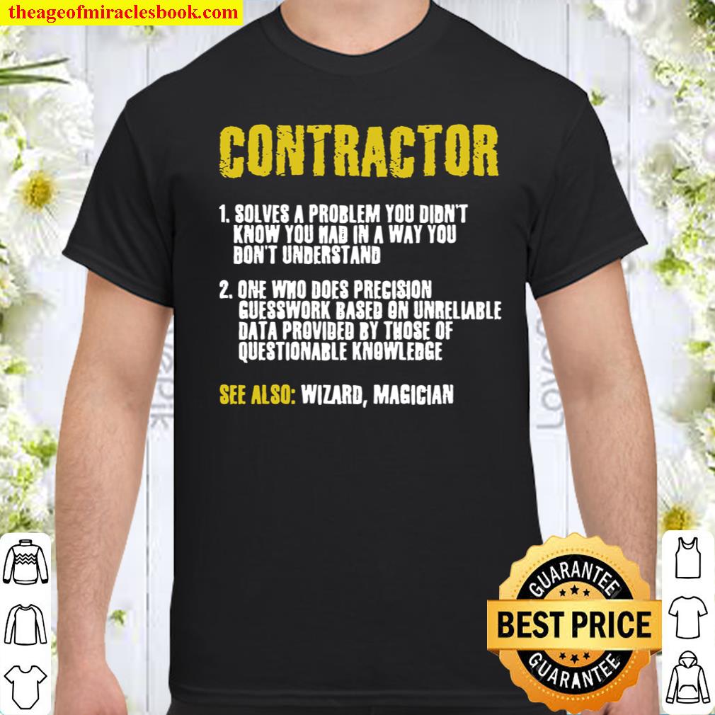 Construction Crew Funny Contractor Gift shirt, hoodie, tank top, sweater