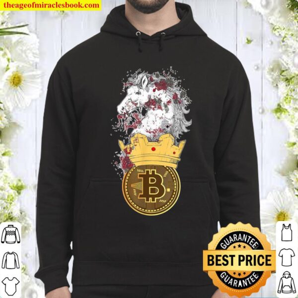 Cool Bitcoin Cryptocurrency Checkmate chess Hoodie