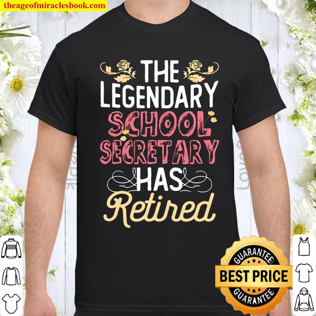 Cool Retired School Secretary Retirement Party Gift shirt, hoodie, tank top, sweater
