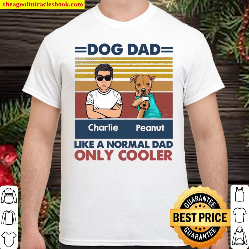 Cooler Dog Dad Retro Personalized Shirt Fathers Day Gift Dad Gift Best Daddy Gift 2021 Shirt, Hoodie, Long Sleeved, SweatShirt