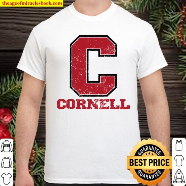 Cornell Big Red Apparel Vintage Distressed C Icon Shirt