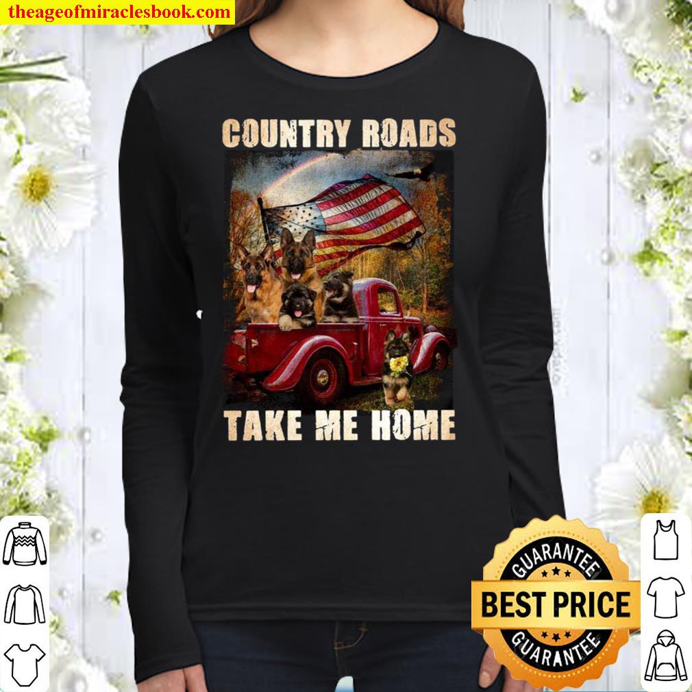 Country Roads Take Me Home Women Long Sleeved
