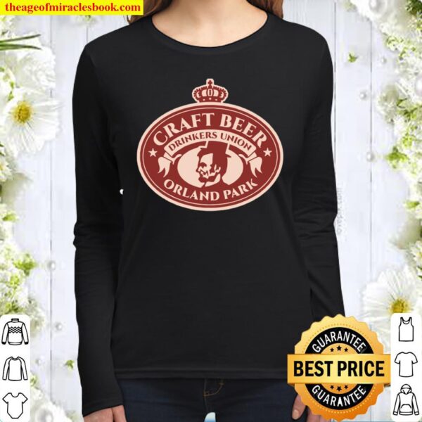 Craft Beer Orland park Illinois Women Long Sleeved