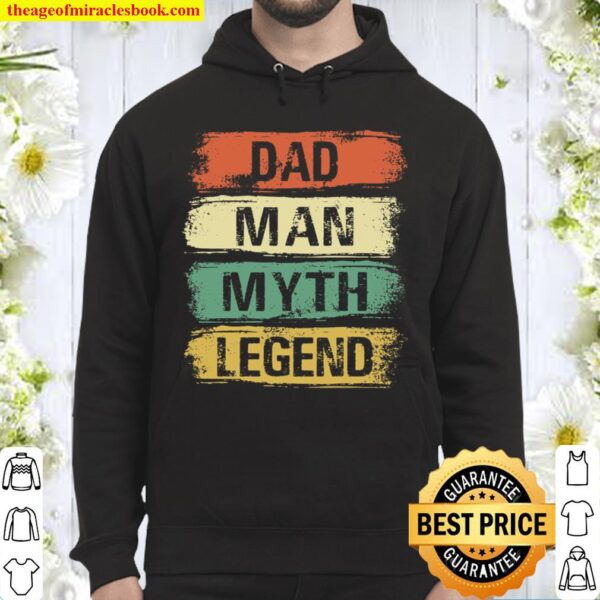 Dad Man Myth Legend Father_s Day Vintage Dad Hoodie