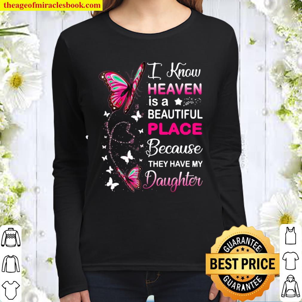Daughter Guardian Angel In Heaven – Daughter Women Long Sleeved