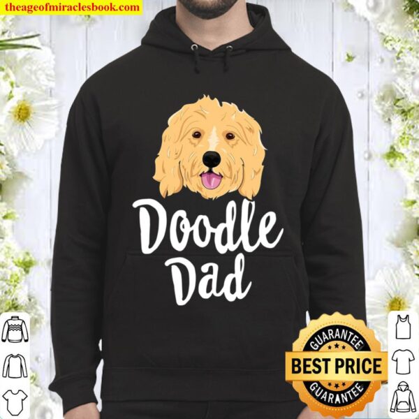 Doodle Dad Men Goldendoodle Dog Puppy Father Hoodie