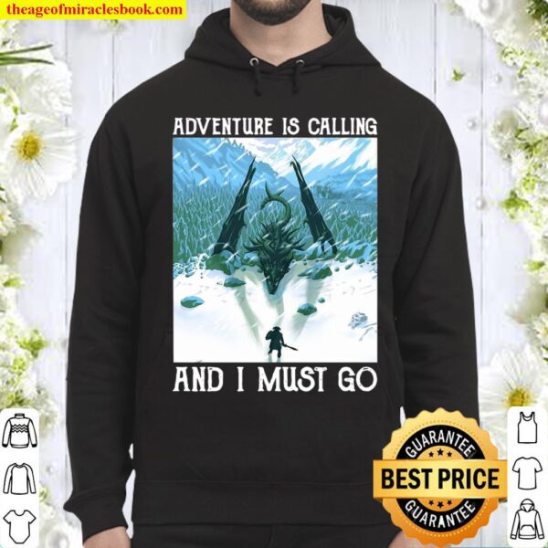 Dragon Adventure Is Calling And I Must Go Vintage Hoodie