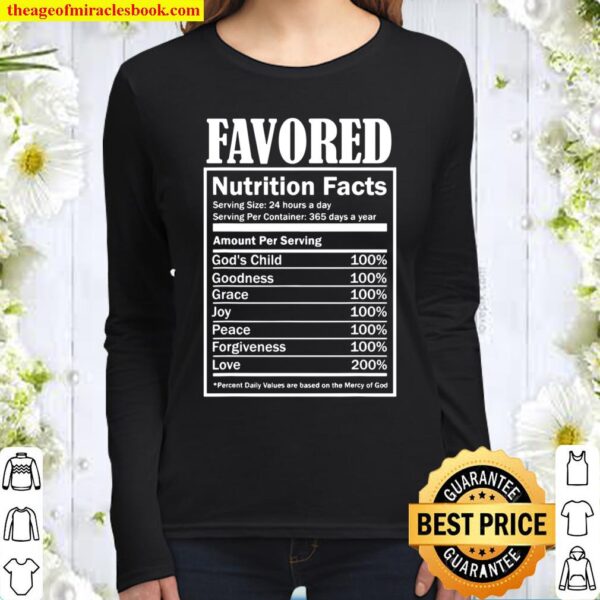 Faith Based Shirt Plus Size 2X Scripture Quote Cute Girl Women Long Sleeved