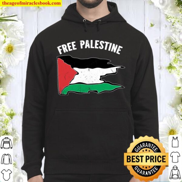 Free Palestine Free Palestine Flag Hoodie