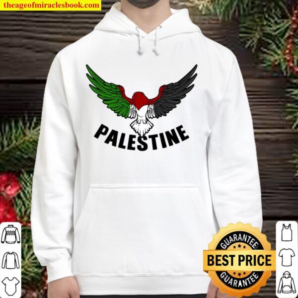 Free Palestine Palestinian Flag Bird Palestine Hoodie