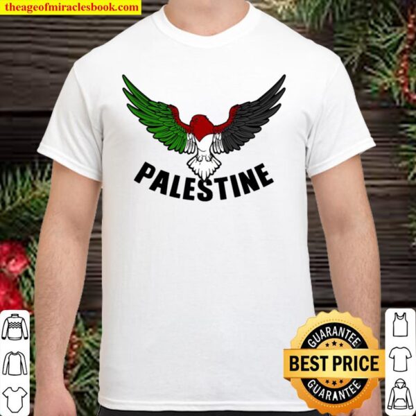 Free Palestine Palestinian Flag Bird Palestine Shirt