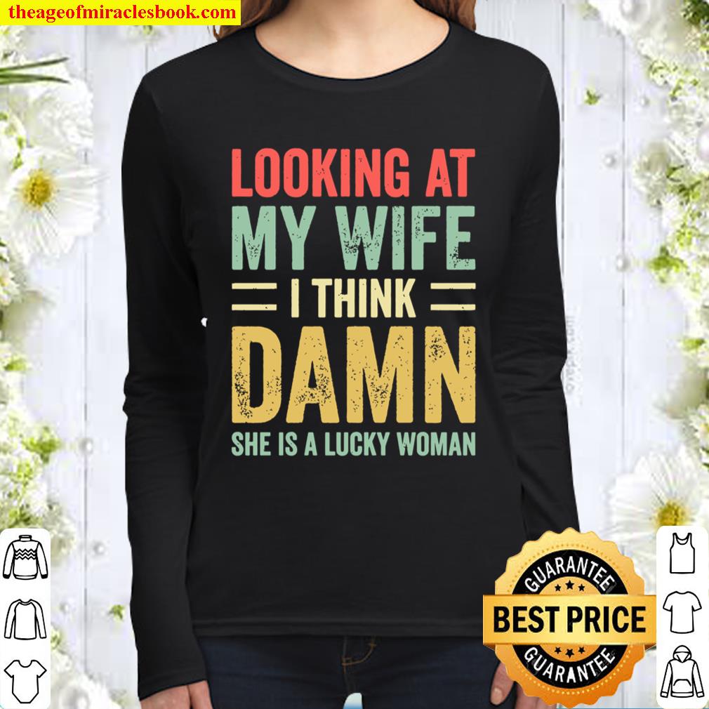 Funny Dad Joke Quote Husband Gifts Fathers Day from Wife Women Long Sleeved
