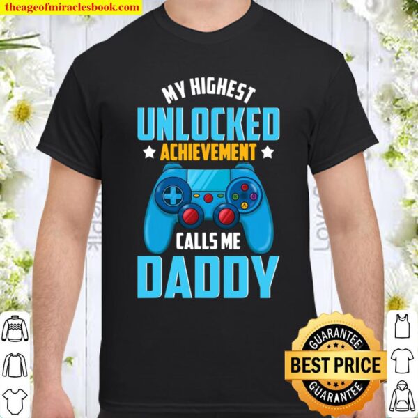 Funny Gamer Dad Unlocked Video Gaming Father’s Day Shirt
