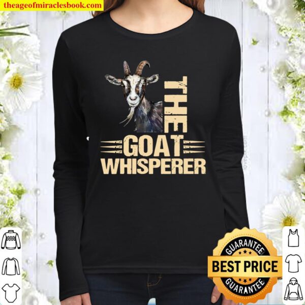 Funny Goat The Goat Whisperer Women Long Sleeved