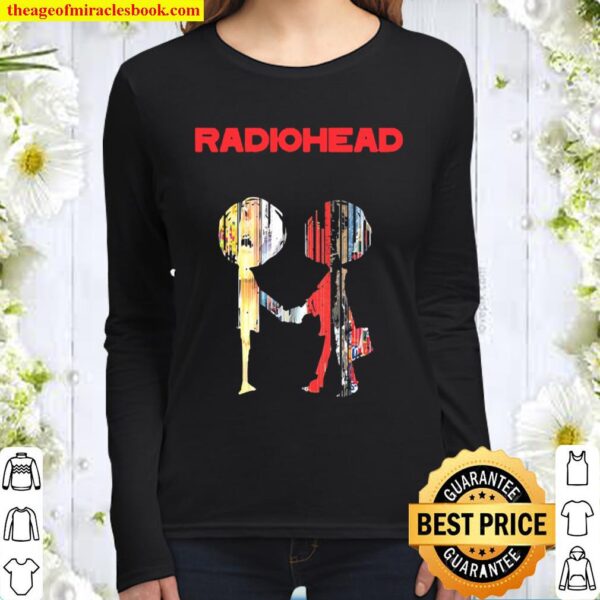 Funny Radiohead Vaporware Band Music Design Art Discography Women Long Sleeved