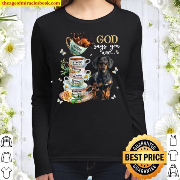 God Says You Are Women Long Sleeved