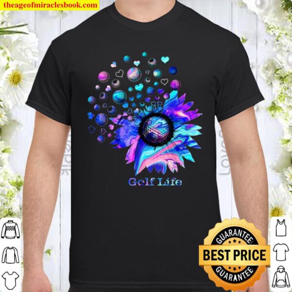 Golf Life Sunflower Shirt
