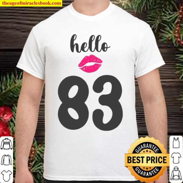 Hello 83 Lips Kiss Shirt