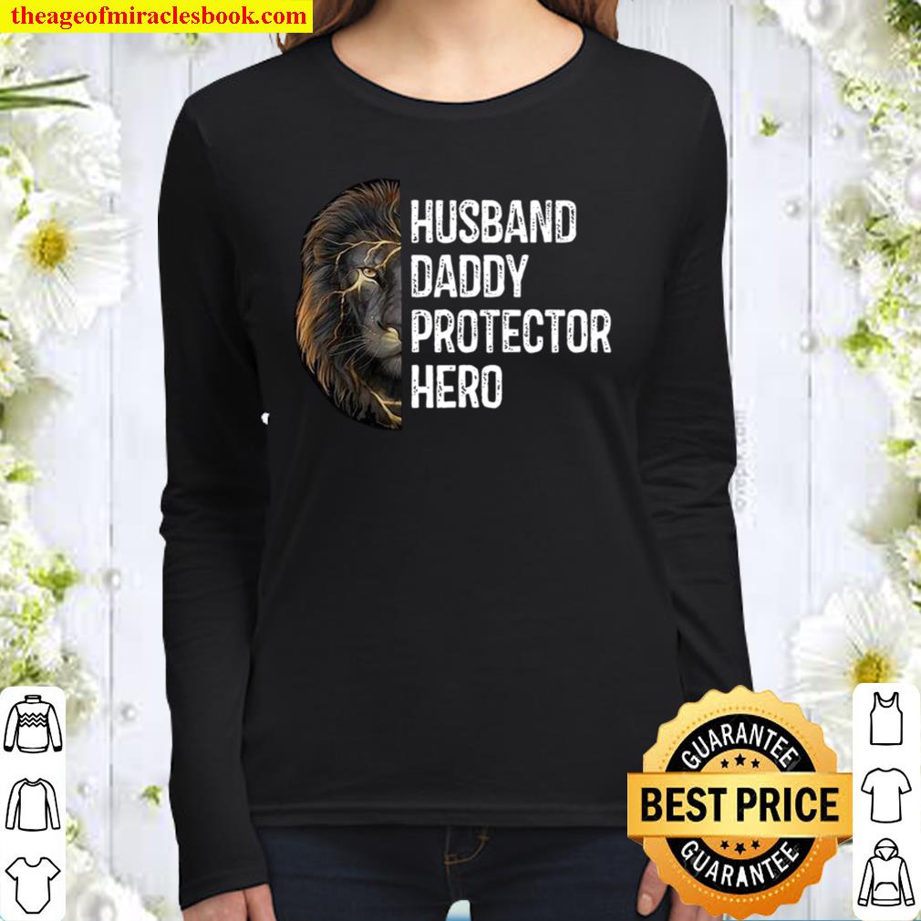 Husband Daddy Protector Hero Women Long Sleeved