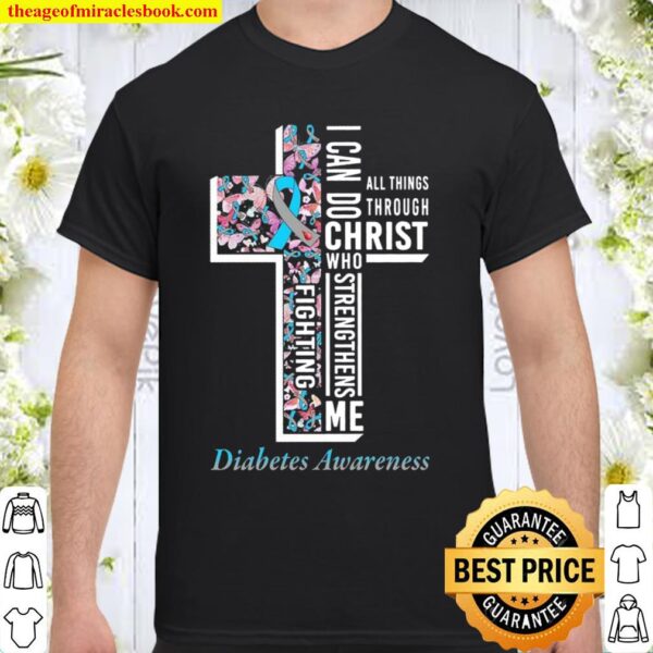 I Can Do All Things Through Christ Who Strengthens Me Black Shirt