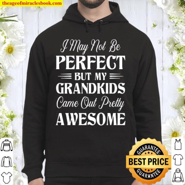 I May Not Be Perfect But My Grandkids Came Out Pretty Awesome Hoodie