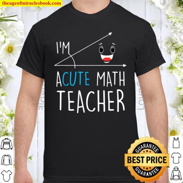 I’m Acute Math Teacher – Funny Math Teacher With Humour Gift Shirt